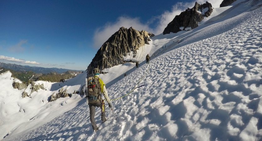 adults only mountaineering trip in pacific northwest